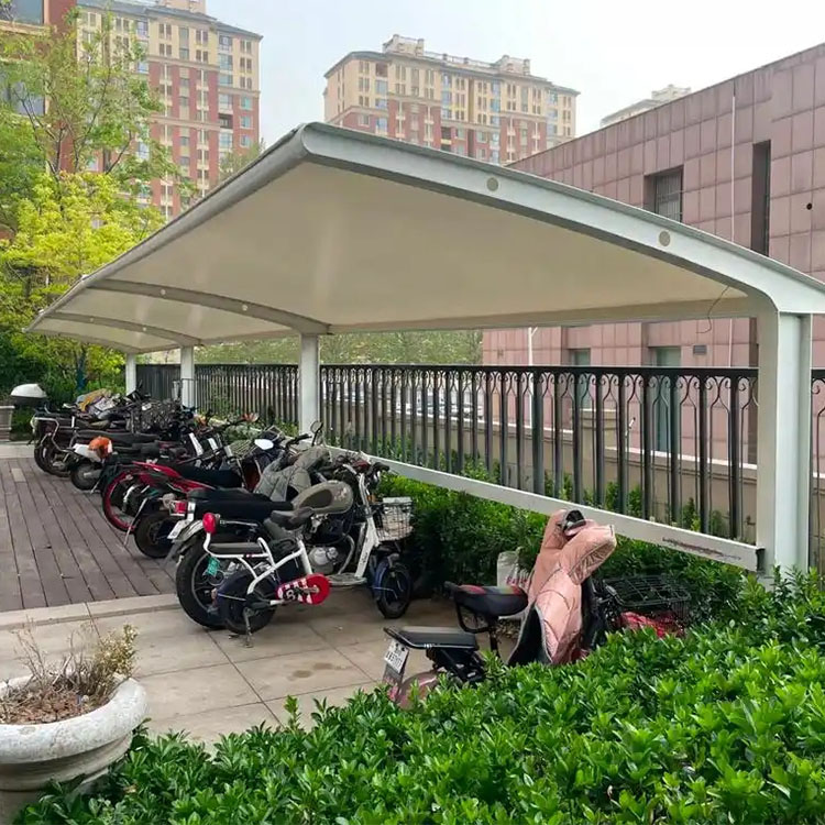 江安县膜结构电动车棚